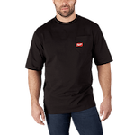 601B, 601BS, 601BM, 601BL, 601BXL, 601BXXL, 601B3XL - Short Sleeve Heavy Duty Pocket T-Shirt