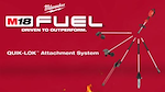 Milwaukee M18 FUEL  QUIK-LOK Attachment System