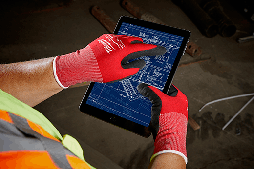 48-22-8903 - Cut 1 Dipped Gloves