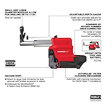 M18 FUEL HAMMERVAC 1-1/8" Dedicated Dust Extractor