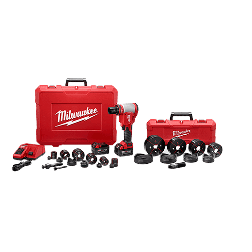 2676-23 - M18 FORCE LOGIC™10 Ton Knockout Tool Kits: 2676-20; 2676-22; 2676-23