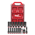 SHOCKWAVE Impact Duty 3/8 in. Drive SAE Deep Well Impact PACKOUT Socket Set  17 Piece
