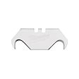 Milwaukee Hook Utility Blades, 5 pack. The blade is silver with sharp hooked ends and the Milwaukee brand name engraved on it.
