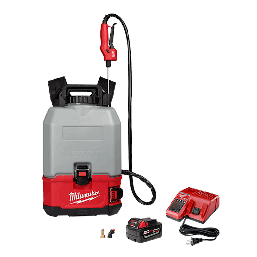 2820-21CS - M18™ SWITCH TANK™ 4-Gallon Backpack Concrete Sprayer Kit