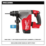 M18 FUEL™ 1-1/8" SDS Plus Rotary Hammer w/ ONE-KEY™ Includes