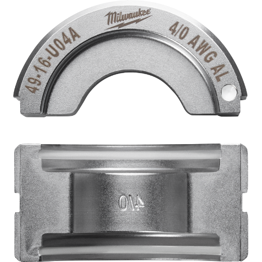 49-16-U04A - 4/0 Aluminum U Style Die