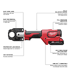 M18™  FORCE LOGIC™ 600 MCM Crimper
