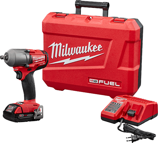 2861-21CT - M18 FUEL™ 1/2" Mid-Torque Impact Wrench Kit w/ Pin Detent