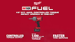 Milwaukee M18 FUEL 1_2 Ext Anvil Controlled Torque Impact Wrench w ONE-KEY