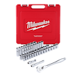 48-22-9010 - ½” Drive 47 pc Ratchet and Socket Set – SAE & Metric