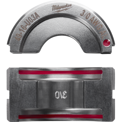 49-16-U03A - 3/0 Aluminum U Style Die