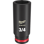 SHOCKWAVE 3/8 in. Drive 3/4 in. Deep 6 Point Impact Socket 1 Pack