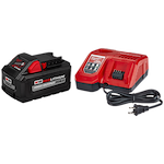 48-59-1880 - M18 REDLITHIUM™ HIGH OUTPUT™ XC8.0 Starter Kit w/ Rapid Charger