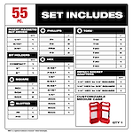 SHOCKWAVE Impact Duty™ Driver Bit Set - 55PC