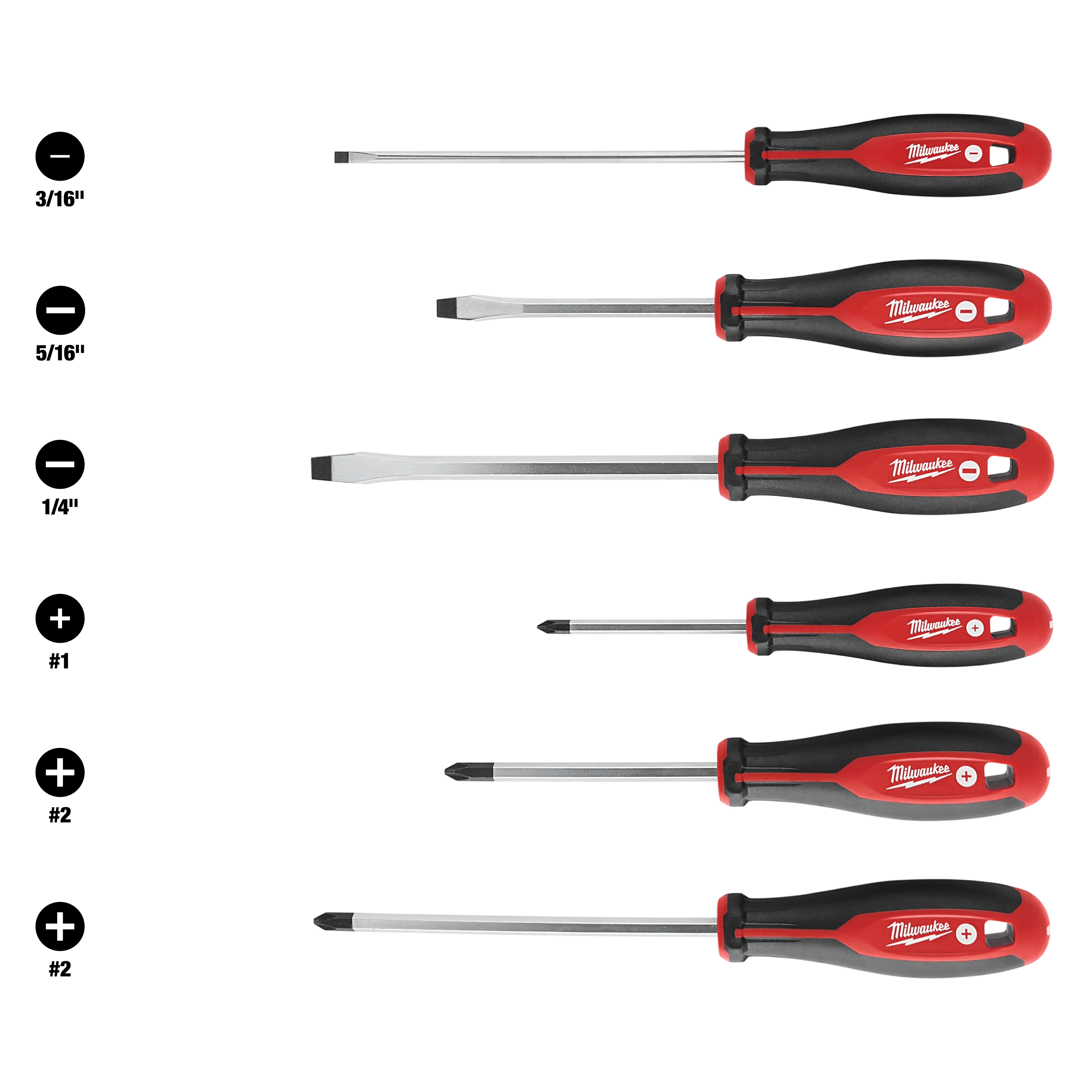 Screwdriver Kit - 6 PC