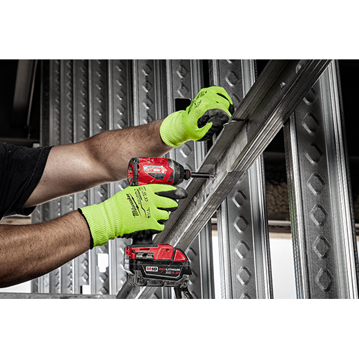 48-73-8932 - Hi Vis Cut Gloves