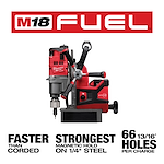 M18 FUEL 1-1/2" Lineman Magnetic Drill FUEL USPS