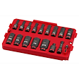 SHOCKWAVE Impact Duty 3/8 in. Drive SAE Deep Well Impact Socket Set  17 Piece