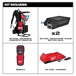 MX FUEL™ Backpack Concrete Vibrator Kit