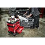 3-Drawer Tool Box and 6pc 1/4” Drive Torx Bit Socket Set with FOUR FLAT™ Sides