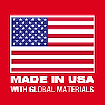 Made In USA With Global Materials logo