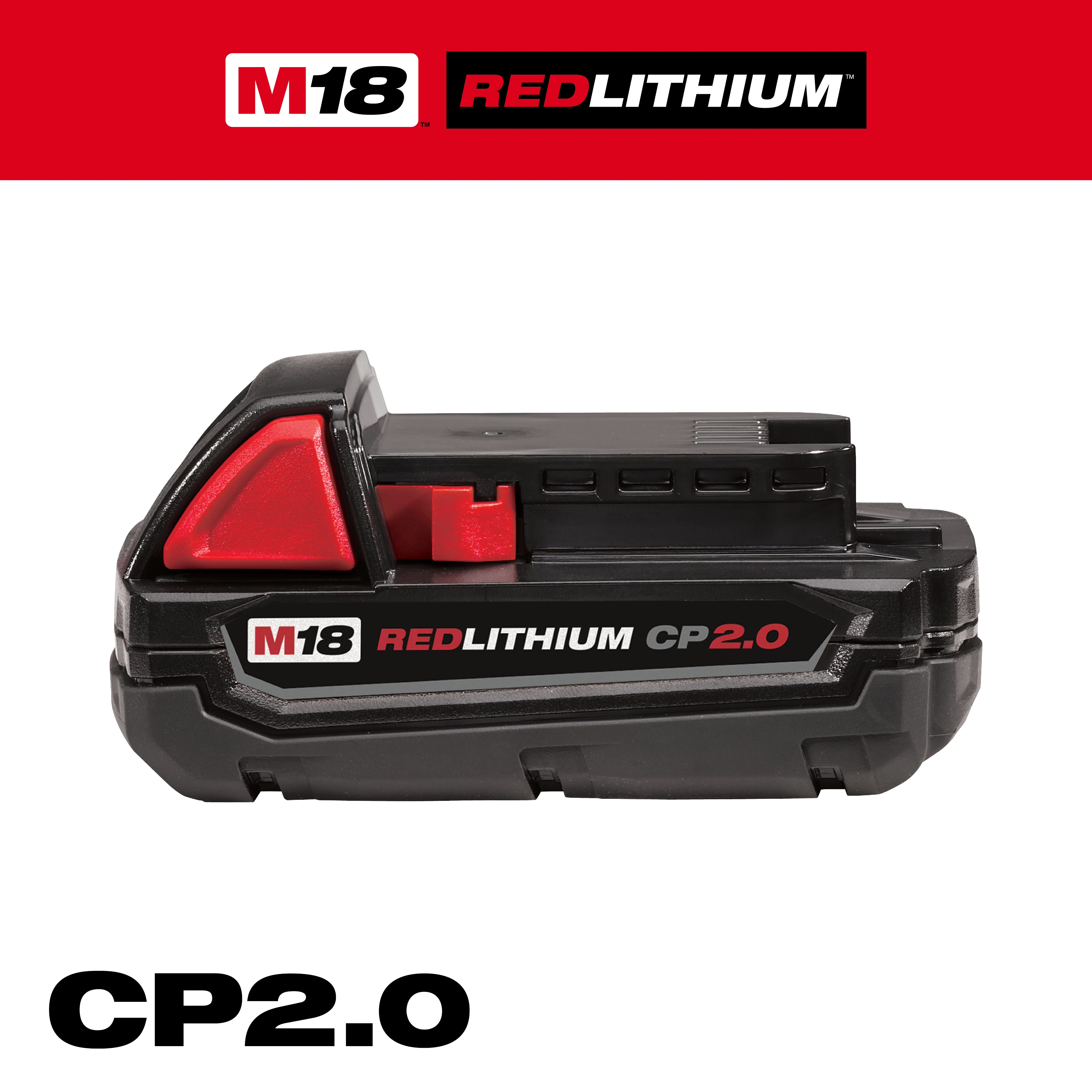 M18 18-Volt 2.0 Ah Lithium-Ion Compact Battery