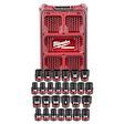 SHOCKWAVE Impact Duty 1/2 in. Drive Metric and SAE Standard Impact PACKOUT Socket Set  27 Piece