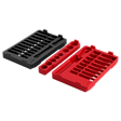 1/2” Drive Ratchet and Socket Set w/ Low-Profile PACKOUT Low-Profile Organizer