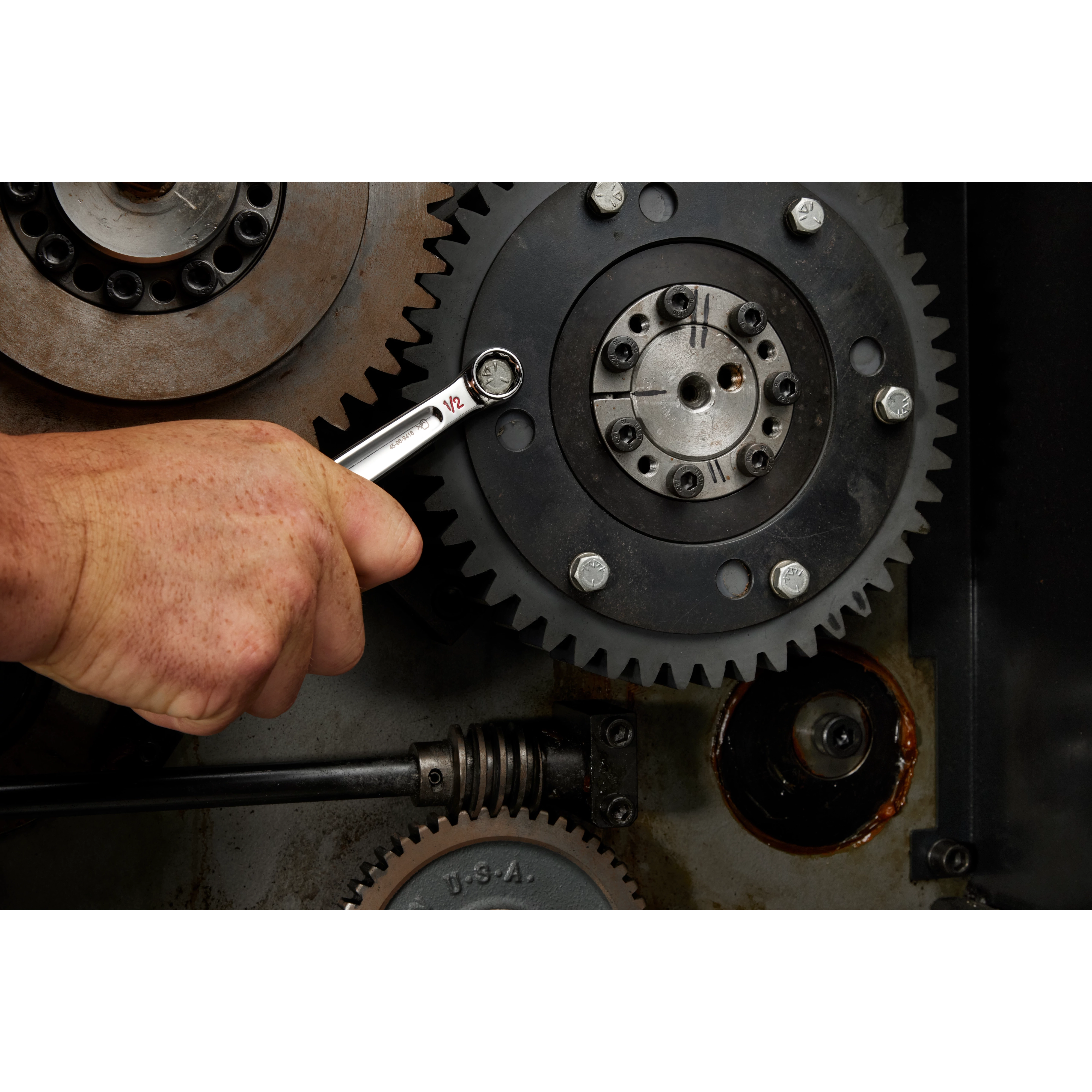 11pc SAE Combination Wrench Set