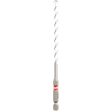 3/16" x 4" x 6" SHOCKWAVE Impact Duty Carbide Multi-Material Drill Bit with a spiral groove and red branding near the base.
