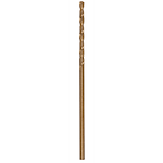 The RED HELIX™ Cobalt 1/16" Drill Bit features a twisted design for efficient drilling. Its cobalt construction enhances durability, making it suitable for drilling through tough materials. The bit is thin and long, ideal for precise, smaller diameter holes.