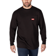602B, 602BS, 602BM, 602BL, 602BXL, 602BXXL, 602B3XL - Long Sleeve Heavy Duty Pocket T-Shirt