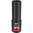 SHOCKWAVE 1/2 in. Drive 9/16 in. Deep 6 Point Impact Socket 1 Pack