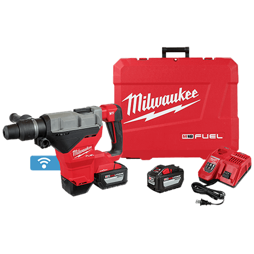 2718-21HD - M18 FUEL 1-3/4" SDS MAX Rotary Hammer w/ ONE KEY™ Kit w/ (2) 12.0 Batteries