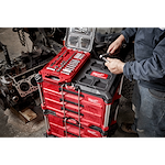 28PC 3/8” SAE Ratchet and Socket Set with PACKOUT™ Low-Profile Compact Organizer