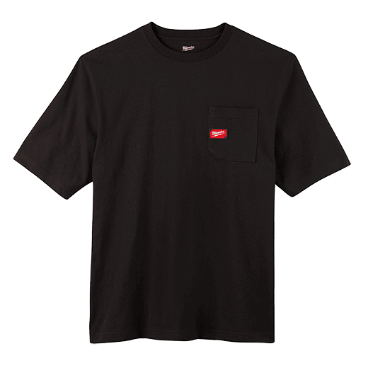 601B, 601BS, 601BM, 601BL, 601BXL, 601BXXL, 601B3XL - Short Sleeve Heavy Duty Pocket T-Shirt