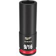 SHOCKWAVE 3/8 in. Drive 9/16 in. Deep 6 Point Impact Socket 1 Pack