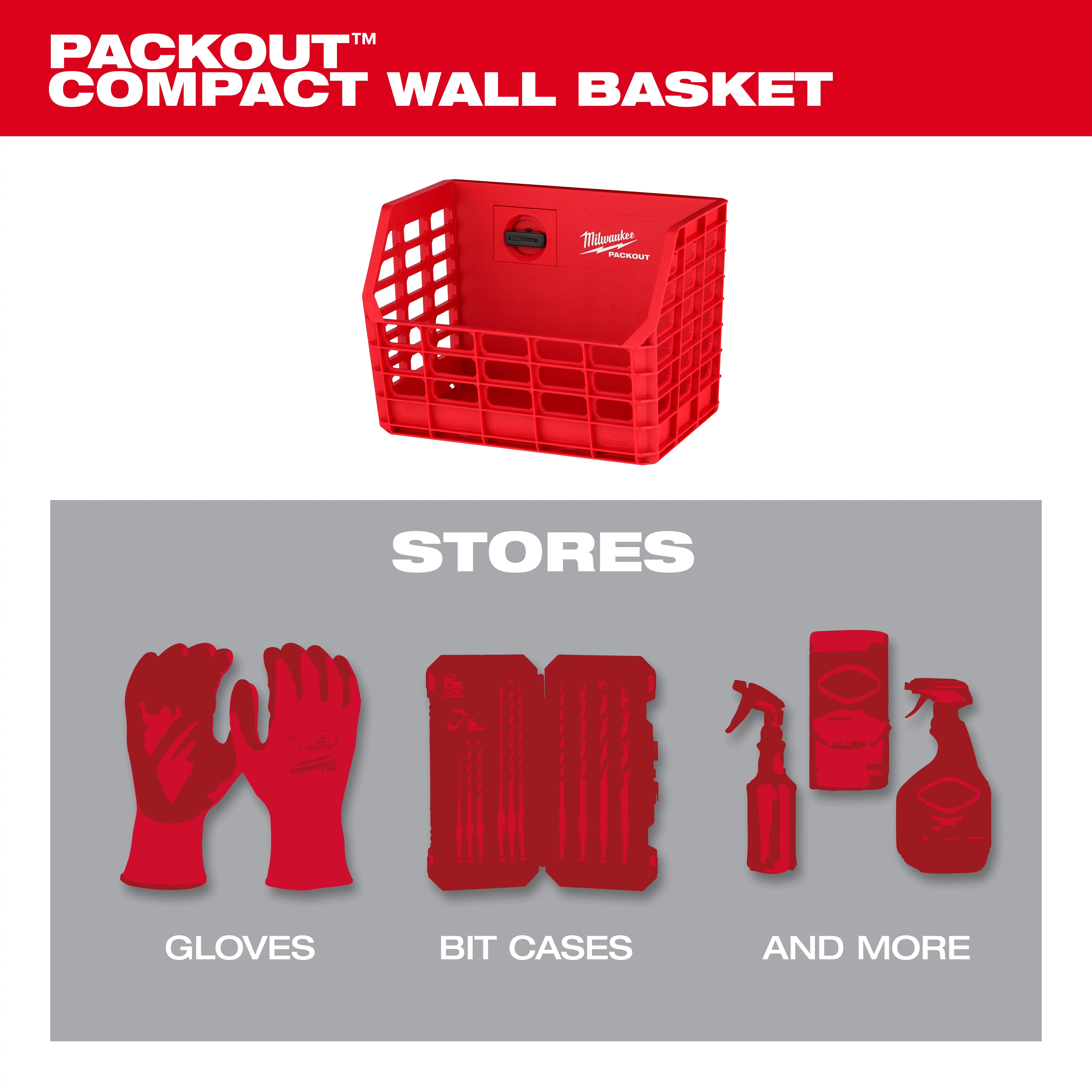PACKOUT™ Compact Wall Basket