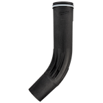 Milwaukee Air-Tip 2-1/2" to 3-1/2" Claw Utility Nozzle is black, features a curved design with grooved sides, and is used for vacuum cleaners. It has the Milwaukee logo near the top.