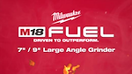 2785 M18 FUEL 7in 9in Large Angle Grinder