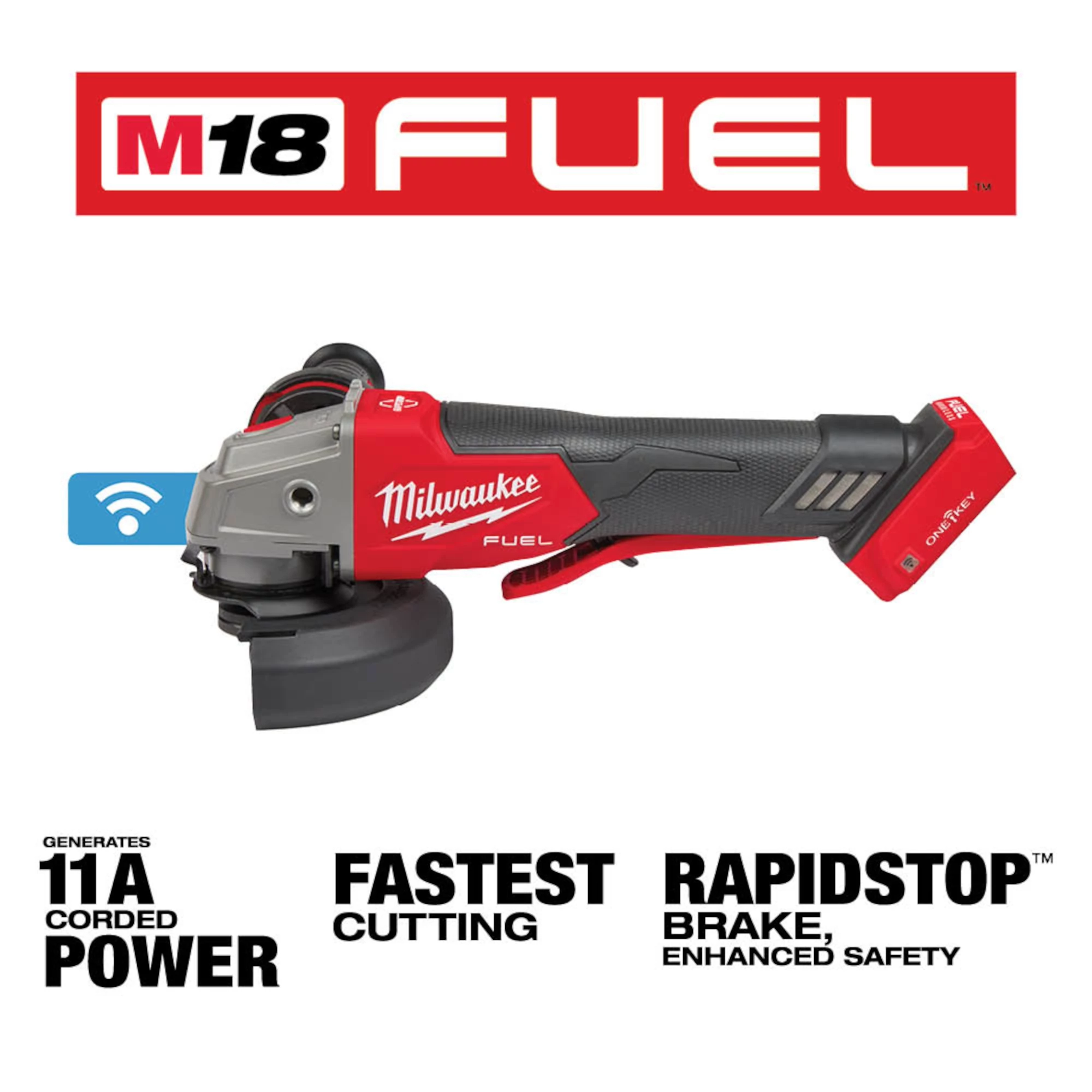 M18 FUEL™ Braking Grinder w/ ONE-KEY