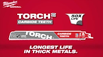 Sawzall Torch Carbide Teeth  Blades