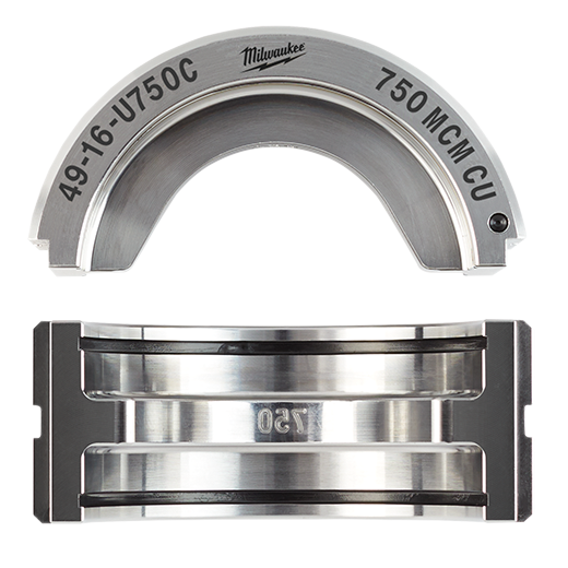 2679-750C, 2679-750A, 49-16-750C, 49-16-750A, 2679-22, 49-16-U111, 2679-20, 49-16-U750C, 49-16-U750, 49-16-U600, 49-16-U500, 49-16-U400 - 750 MCM Cu 6T U Style Die