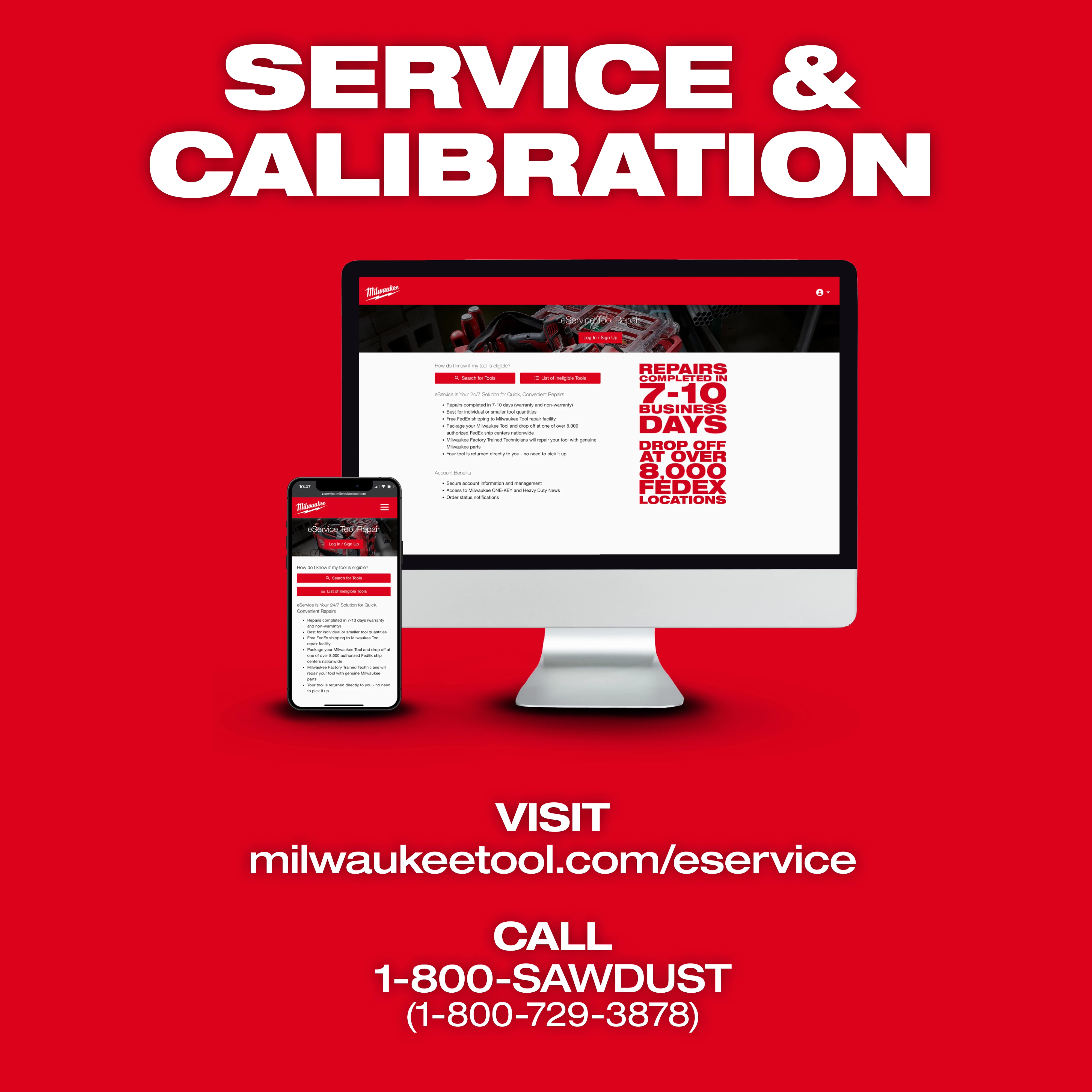 M18™ Rotary Lasers Service/Calibration