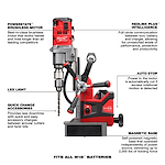 Walkaround image of the M18 FUEL™ 1-1/2" Lineman Magnetic Drill High Demand™