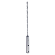 SDS-PLUS 4CT MX4 5/32" X 4" X 6" drill bit with a spiral flute design and a silver finish for drilling applications.
