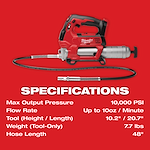 M18™ Cordless 2-Speed Grease Gun