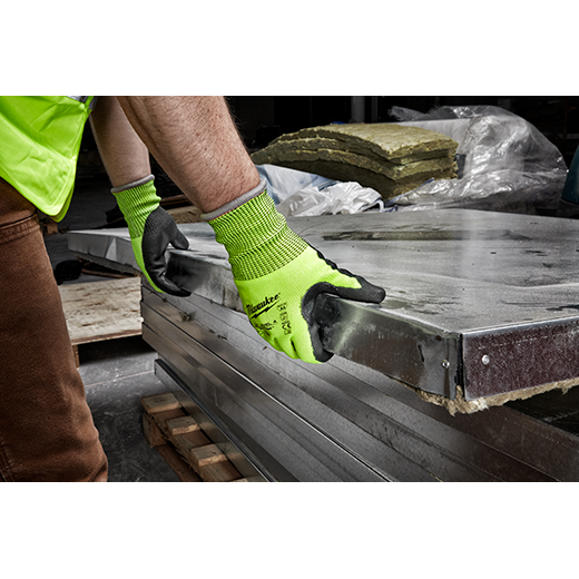 48-73-8942 - Hi Vis Cut Gloves
