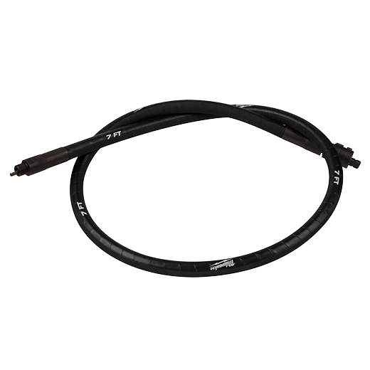 48-37-7007, MXF371-2XC - 7 ft concrete vibrator whip
