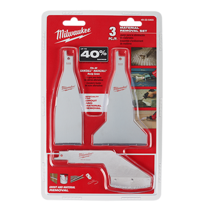 SAWZALL® Material Removal Blade Set - 3PC